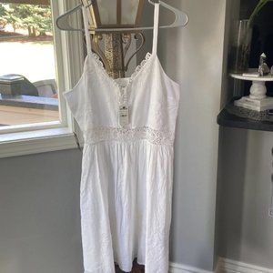 White summer dress